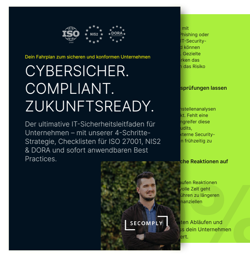 Cybersicher. Compliant. Zukunftsready. - Unser Whitepaper